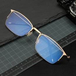 Non Screw Design Reading Glasses Anti Blue Progressive Multi Focus Presbyopic Glasses3593896