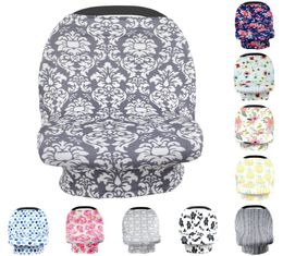 12 styles Baby Nursing Cover Breastfeeding Cover Pineapple Flower Print Safety Seat Car Privacy Cover Scarf Strollers Blanket RRA13785777