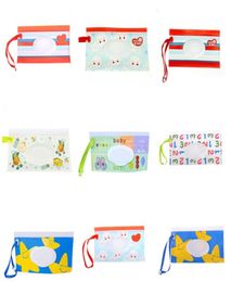 Multi Styles Outdoor Travel Baby Newborn Kids Wipe Case Box Wet Wipes Dispenser Box Bag Ecofriendly Wet Paper Towel4713968