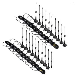 Walkie Talkie 20Pcs Sma-F Magnetic Vehicle Mounted Antenna Uhf 5W For Tk-360 Baofeng Drop Delivery Dhrkw