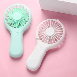 Electric Fans USB Mini Handheld Fan Power Supply Portable Cooling Convenient and Ultra Quiet High Quality Student Office Cute SmallH240308