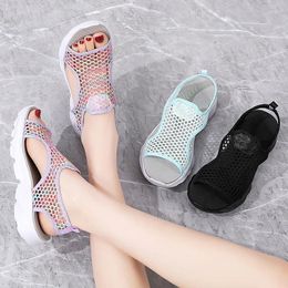 Sandals Fashion Women Platform Casual Mesh Sport Shoes AntiSlip Female Sandalias Open Toe