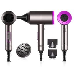 Hair Dryer Negative Lonic Hammer Blower Electric Professional Cold Wind Hairdryer Temperature Hair Care Blowdryer 231475773