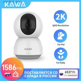 Baby Monitor Camera KAWA 2K IP Wifi Security 360 Smart Home Alexa Wireless Indoor Safety Pet and Trajectory Q240308