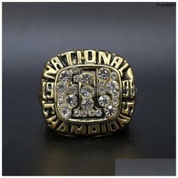 Band Rings Ntih Designer Commemorative Ring Ncaa 1996 Florida Championship Rin Drop Delivery Jewellery Dhnef