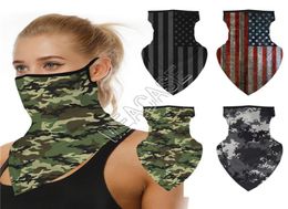 41 Colors Magic Sports Scarf Triangular Bandage Fashion Face Mask Facemasks Biker Cycling Scarves Mouth Cover Camo Starry Totem Pr5121284