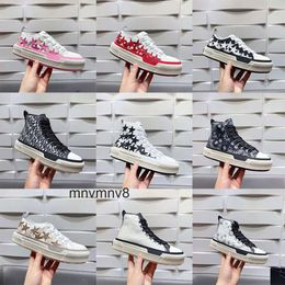 Men amirliness amari i HIGH amri amirirliness am ami Women ri shoes sneakers Designer STARS COURT HI Men white Courts bule Runner Top Low PRINTED CANVAS SLIPON Tr