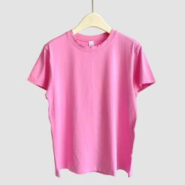 T-Shirt Nwt Sports Short Sleeve Shirt Women's Summer Loose Thick Material Breathable Top Quality Tank Tops Size 412