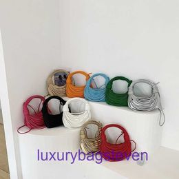 Bottgs's Vents's Jodie Designer Shoulder bags online shop Personalized Creative Bag Womens 2023 Summer New Fashion Thread Bundle Woven Knot With Real logo