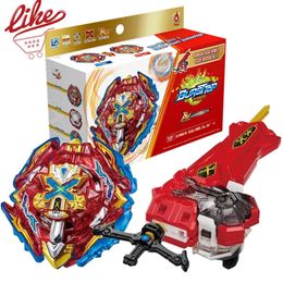 Laike DB B200 Xiphoid Xcalibur Spinning Top Dynamite Battle with Sword Shape er Box Set Toys for Children 240304