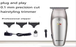 Electric Hair Clipper Trimmer T Blade Razor Man Hairdressing Styling Baldheaded Skull Barber Shaving Cutting Oil Haircut Beard Sha1932300