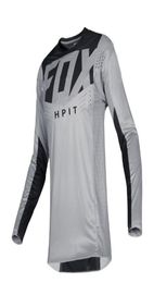 HPIT Fox Nuova maglia da discesa a maniche lunghe Maglietta da mountain bike MTB Maillot Camicia da bicicletta Uniforme Abbigliamento da ciclismo Panno da moto9817514