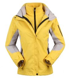 Jackets THE LIGHT Woman Winter Trekking Ski Jacket Single Double Plate Waterproof Windproof Thickening Ventilation Hiking Cloth