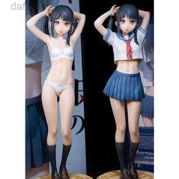 Action Toy Figures Anime Manga 28cm Japanese Girl Anime Figures 18+ Sailor JK Uniform Ver. Pvc Action Figurine Collection Model Toys Doll Kawaii Decoration 240308