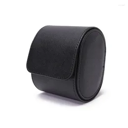 Watch Boxes Box High-Grade PU Leather Car Line Packaging Single Gift Portable Storage