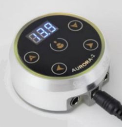 Aurora Generation 2 Tattoo Power Supply With Power Adaptor For both Coil and Rotary Tattoo liner and shaders suitable for all arti4973114