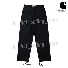 2024 Designer Carhart Pant Carharrt Trendy Kaha T Chequered Pure Cotton Multi Pocket Washed Workwear Pants for Men's Casual Pants 10