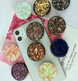 Glitter Universal Phone Holder for Iphone Xr 8 7 Ring Grip Holders CellPhone Smartphone Stand Phones Support Mobile Bracket2848105