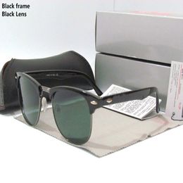 AOOKO Designer Pop Club Fashion Sunglasses Men Sun Glasses Women Retro G15 Grey brown Black Mercury lens284J