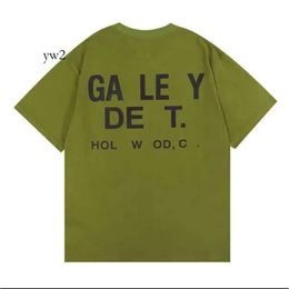 Designer T Shirt Gallary Dept Mens T Shirt Gallary Depts Tshirts Graphic Tee Hand-painted INS Splash Letter Gallary Round Neck T-shirts Clothes Gallary Depts 8154