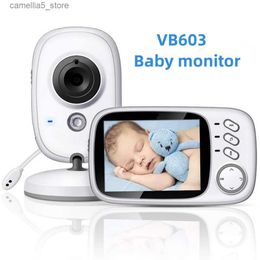 Baby Monitor Camera VB603 baby monitor wireless safety video monitoring with temperature display screen two-way audio indoor camera Q240308