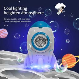 Water Fun Baby Bath Toys Electric Bubble Ball with lights bubble manufacturer shape blower astronaut summer outdoor party wedding childrens toy H240308