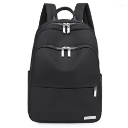 School Bags Oxford Cloth Backpack Women's Version Simple And Versatile Leisure Travel Bag Large Capacity Computer