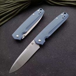 Camping BM 485 Folding Knife G10 Handle Outdoor Self Defence Military Knives Pocket EDC Tool