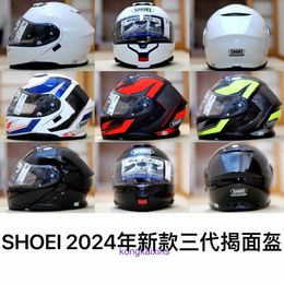 SHOEI high end Motorcycle helmet for Top original quality Japan SHOEI Neotec 2nd and 3rd generation dual lens long distance built in sunglasses facelift helmet