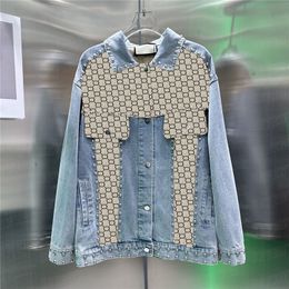 Womens Jackets Designer Letter Denim Jackets for Women and Men Street Style Jean Coat Classic Unisex Baseball Jacket Outerwear