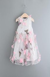 Baby Clothes Kid Girls Summer Dress Girl Pageant Wedding Dress Lace Flower Dress5556602