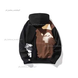 bapestar hoodie ape Men's Hoodies Sweatshirts and Shark Fashion Winter Mens Camouflage Polyester Youth Couple Street Wear Womens Sweater Hip Hop Zip 827