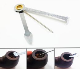 Folding Stainless Steel Pipe Cleaner Three In One Reamers Tamper Easy To Carry Cleaning Tools For Home 1 2hw BB1572252