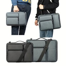 Laptop Bag Notebook Shoulder For Macbook Air Pro Waterproof 14 156 Inch Computer Sleeve Pouch Handbag Student Business 240229