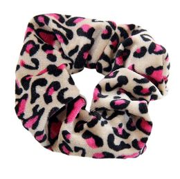 Hair Scrunchies Tie Accesories for Women Girl Lady Ponytail Holder Rope Leopard design Hair scrunchie Hair bands Headbands