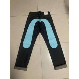 Men's Jeans Y2k Jeans Mens Hip Hop Retro Personalized Print Washed Baggy Denim Pants Hip Hop Gothic Straight Casual Wide Leg Trouser 110 594