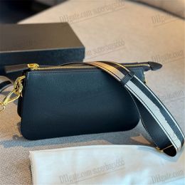 Top quality designer bags shoulder bag luxury old flower handbag canvas strap embossed letters cross body wallets 2024 new