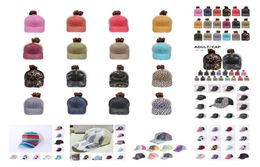Party Hats Criss Cross Ponytail Hat 71 Styles Criss Cross Washed Distressed Messy Buns Ponycaps Baseball Caps Trucker Mesh T2I52518064728