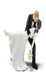 Beuatiful Wedding Decoration Cake Toppers Resign Figurine Groom Bridal Daning Craft Souvenir New Wedding Favours Selling Wedd5126258