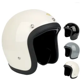 Motorcycle Helmets M/L/XL Half Helmet Open Face Fibreglass Light Weight Motorbike Accessories Pit Dirt Bike Racing Motocross Equipment