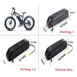 Batteries Hailong 48V 28Ah Electric Bike Battery 36V 20Ah Cells Ebike Lithium Pack For 350W-1500W Drop Delivery Electronics Batteries Dhvfe