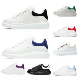 Designer shoe White Oversized womens mens Luxury velvet suede Casual Shoes Leather Lace Up Fashion Platform Sneakers Men Black Chaussures de Espadrilles