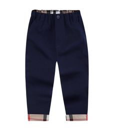 Tendenza moda Primavera Bambini Ragazzi Pantaloni scozzesi di marca Casual Autunno Infantile Abbigliamento per bambini Pantaloni sportivi per neonato di alta qualità 5276337