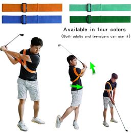 Golf Swing Trainer Golf Swing Strap Golf Posture Correction Golf Swing Ccorrector Golf Practise Supplies For Men Women Beginners 240227