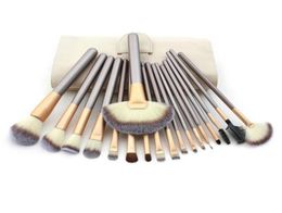 Champagne Gold Makeup Brush Set 1218 pcs Soft Synthetic Professional Cosmetic Makeup Foundation Powder Blush Eyeliner Brushes5005690