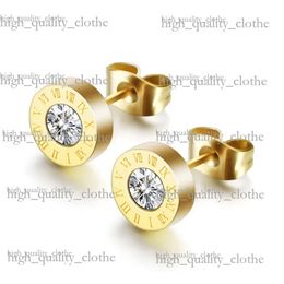 Cute Size Luxury Designer Women Fashion Stud Stainless Steel Lover Gifts High Polish Engagement Earrings Wholesale 594 381