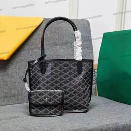 Goyarf Bag Top Quality Fashion Designers Bag Tote Bag Shoulder Bag Wallets Anjou Mini Crossbody Womens Double Sided Shopping Hangbag Pochette Hobo Bag 487