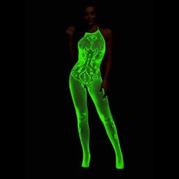 Dress Sorbern 2 Pieces Lingerie Costumes Fishnet Bodysuit Bodystockings Women Fishnet Clothes Perspective Open Crotch Body Stocking