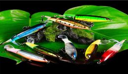 High Quality 8PcsSet Propeller Tractor Hard Bait Fishing Lures Artificial Baits 11cm15G6 Hook8335639