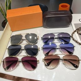 Latest Fashion Men Sunglasses Sunshade glasses Composite Metal Rimless Optical Frame Classic Rectangle Square Gold Luxury Sunglass221O